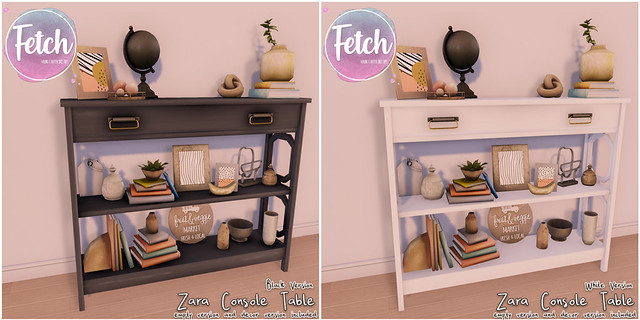 [Fetch] Zara Console Tables @ Fifty Linden Friday!
