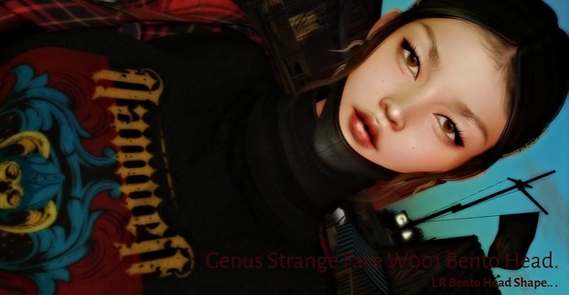 new Genus Strange Face w001 Bento Head Shape -