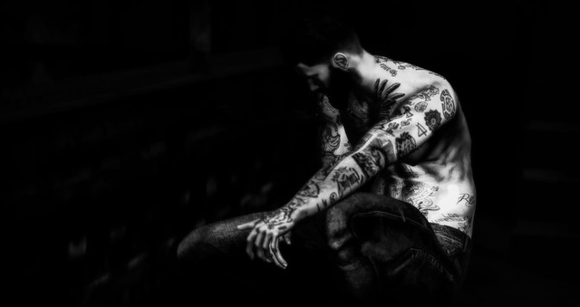 Hide my tears from you in the dark