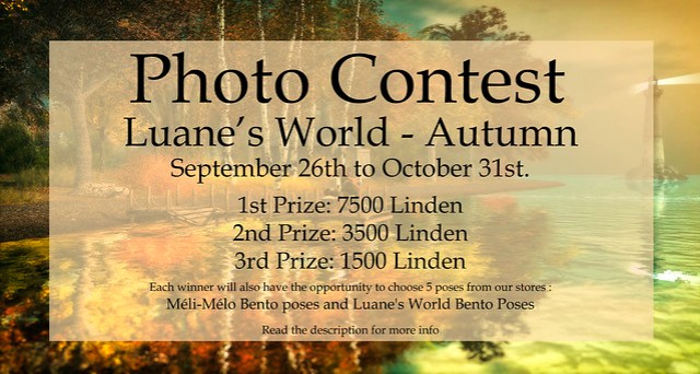 Photo contest Luane's World Autumn 2020