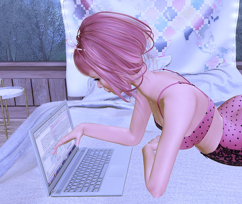 Pecking at the keyboard