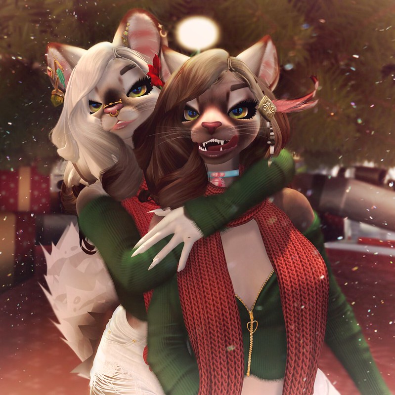 Merry Christmas from Mox and Iz ♥
