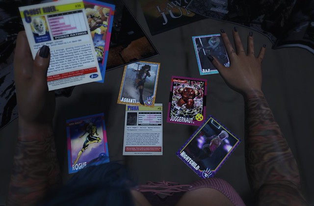 Second Life Trading Cards