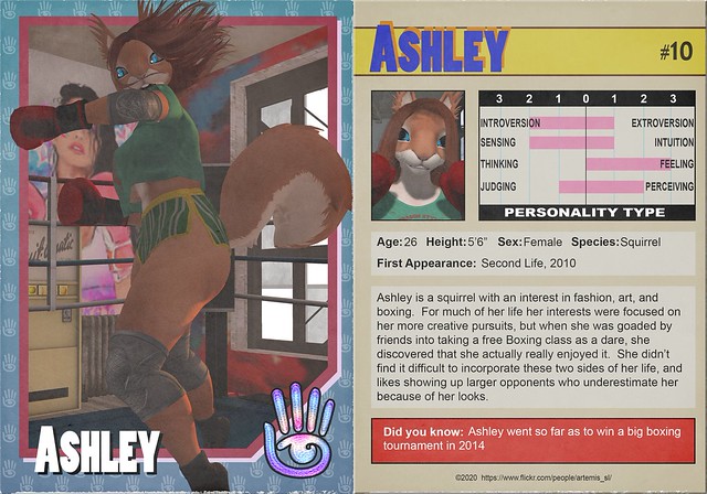 Ashley's Trading Card