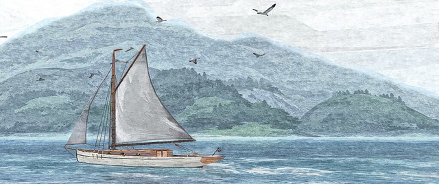 Good day on the water...setting sail...