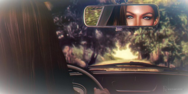 Focused on the road ahead, but never forgetting the journey behind. Driving forward with clarity, leaving no regrets in the rear-view mirror.