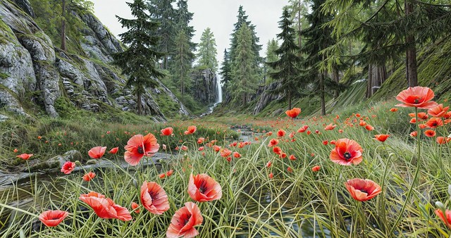 Les Coquelicots...