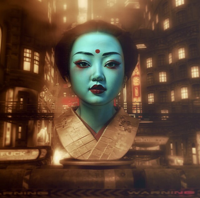 Geisha in Gold